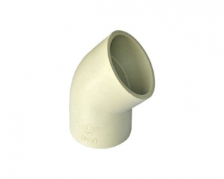 PP 45°彎頭 （灰）